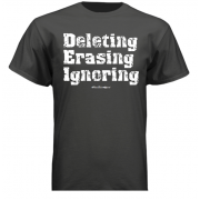 Men's D E I slogan T-shirt